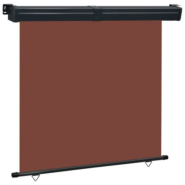 Toldo lateral para varanda 175x250 cm castanho