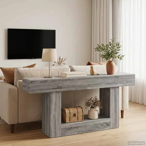 Sonoma cinza 160 x 30 x 74 cm