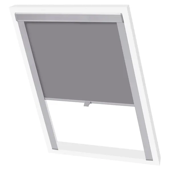 Persiana enrollable opaca gris CK04