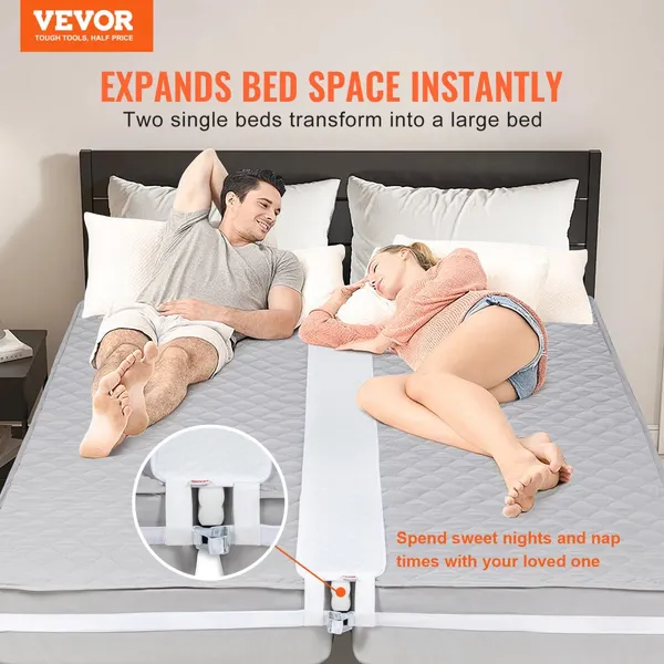 Preenchedor cama king 190cm espuma memória 20cm