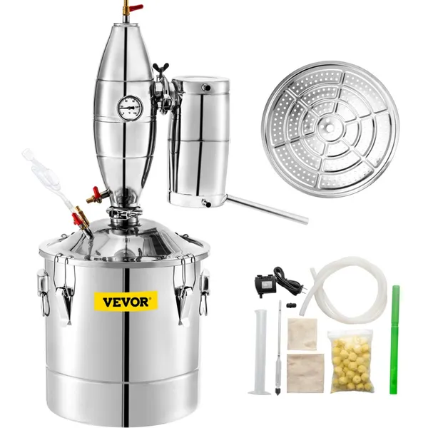 Destilador Água 50 L Álcool Aço Inoxidável