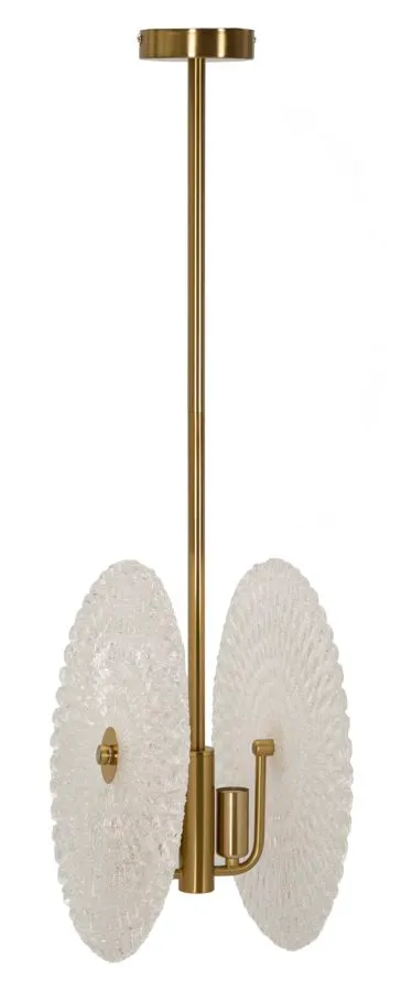 Candeeiro Pendente Glass 35x18x80 cm