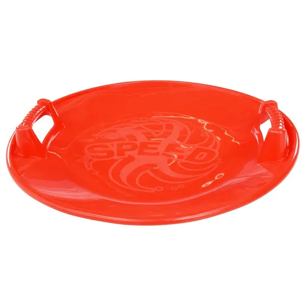 Trenó redondo 66,5 cm PP vermelho