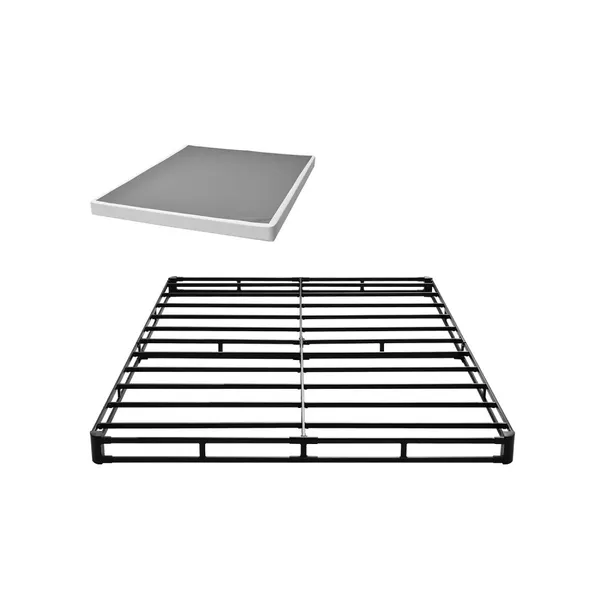 Base estofada Queen 79,1x59,4x4 cm, capacidade 3500 lbs