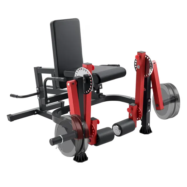 Máquina extensão perna 700 lbs rotação