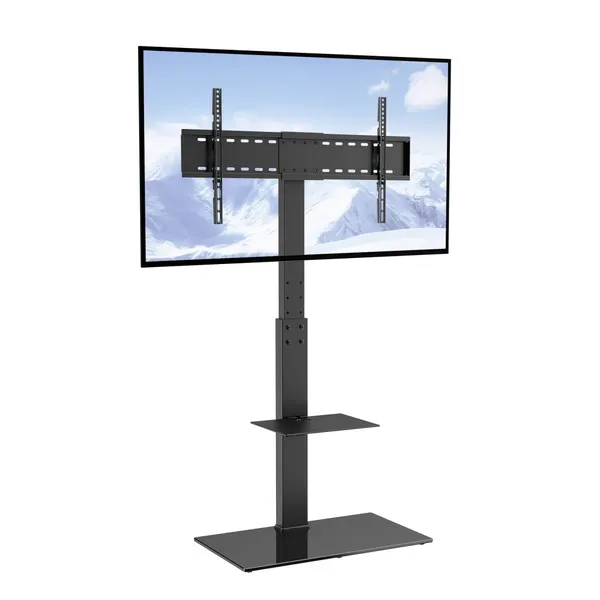 Suporte TV giratório 32-85", altura ajustável