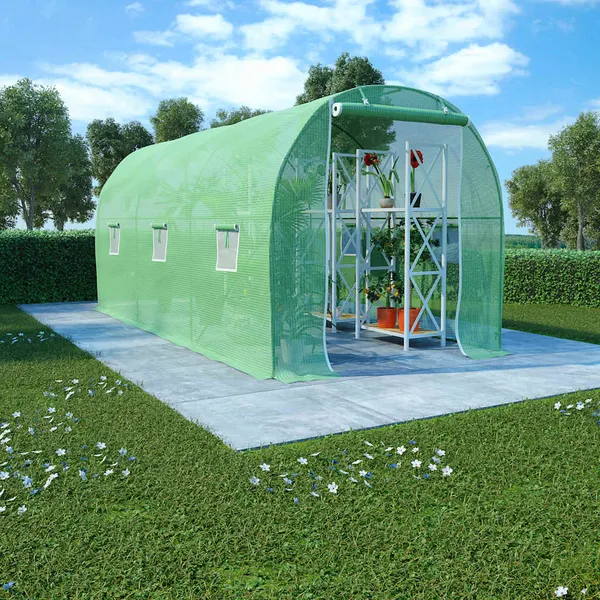 Estufa 9 m² 4,5x2x2 m