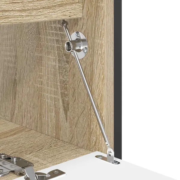 Dobradiça de Barra 439 pcs Prateado Ferro