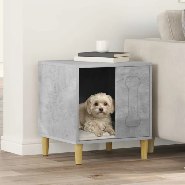 Casinha para Cachorro Concreto 44 x 42 x 49 cm