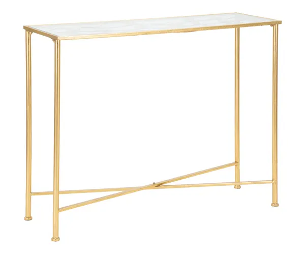 Consola Borboletas Glass 100x35x80 cm