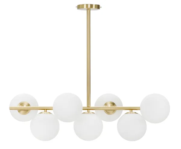 Candeeiro Glamy 7 Luzes 81x30x74 cm