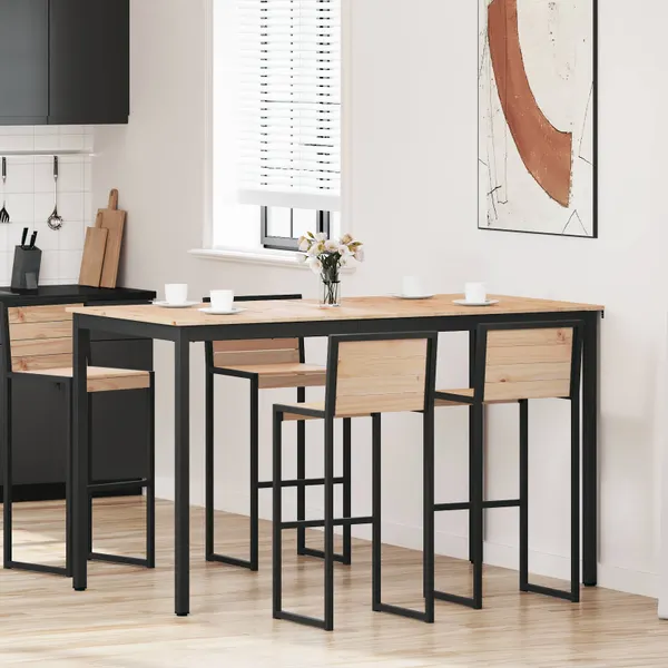 Mesa de bar Natural 180 x 90 x 105 cm
