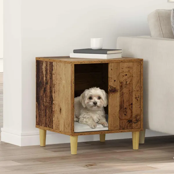 Casinha para Cachorro Madeira antiga 44 x 42 x 49 cm