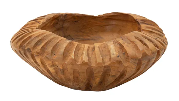 Svuotatasche Geris em Teak Reciclado ø 19x8 cm