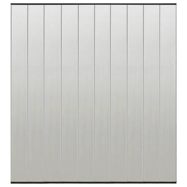 Cortina porta anti-insetos c/ 10 painéis 240x240 cm malha preto