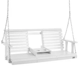 Balanço de madeira 5 ft para pátio, 880 lbs carga