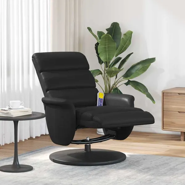 Cadeira de Massagem Recliner Preto 71 x 98 x 106 cm