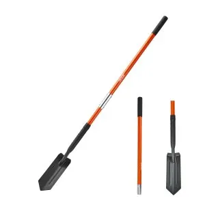 Pá trincheira 10,4 cm, 142,5 cm, cabo fibra vidro