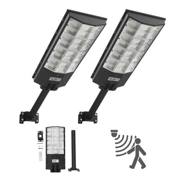 Luz solar estrada 8000W 450000LM, 2 unidades