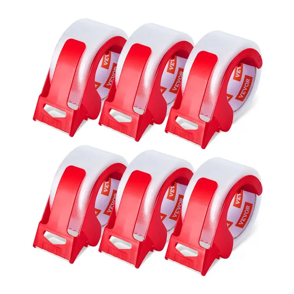 Fita embalagem 6 rolos 48 mm x 65 jardas