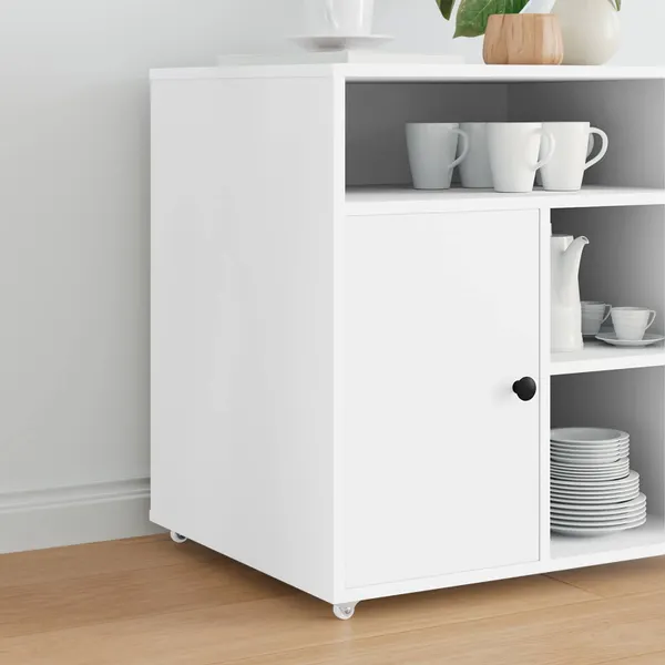 Roda 2 pcs Branco 42 x 11,5 x 29 mm Ferro