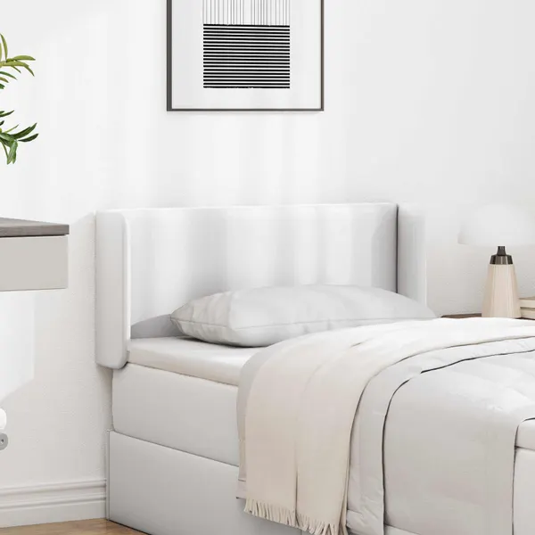 Orelha de Cabeceira Branco 40,5 x 40,5 x 4 cm PVC