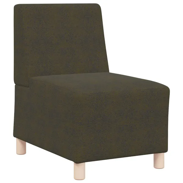 | Cadeira Sofa | Verde 55 x 74 x 82 cm Couro camurça sintético