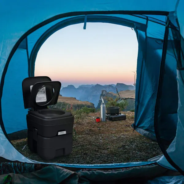 Toilette Portatile Serbatoio 20 L - Campeggio e Viaggi