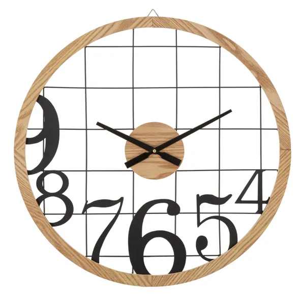 Reloj de Pared Numbers Ø 60x2,5 cm