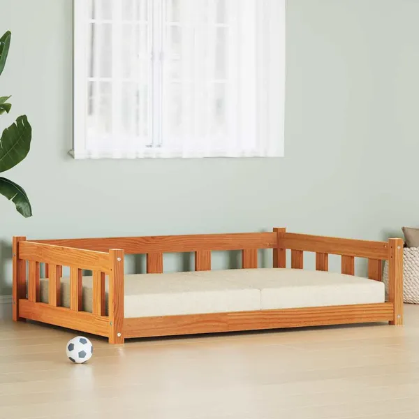 Cama para Cachorro Marrom Cera 100 x 70 x 28 cm
