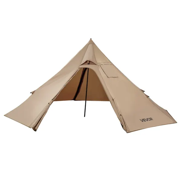 Tenda aquecida 2 pessoas tipi, cânula fogão