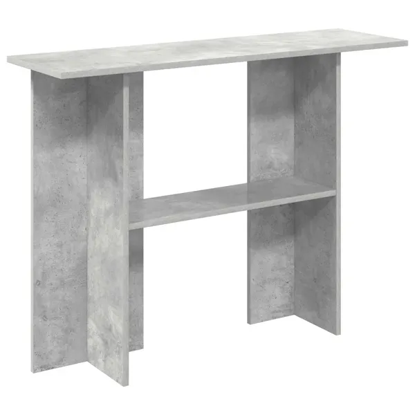 Aparador Cinzento Cimento 100 x 30 x 75 cm Derivados de Madeira