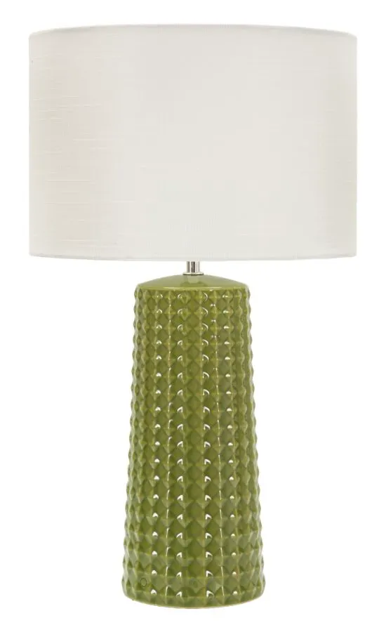 Lámpara de Mesa Gliss Verde Ø 30x52 cm