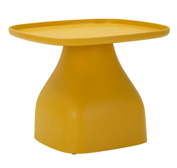 Mesita Gea Amarillo 48x48x38 cm