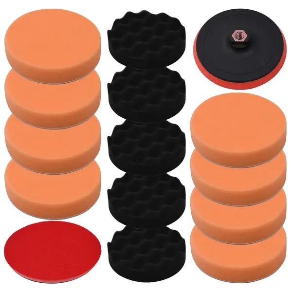 14 pcs conjunto de discos de polir 150 mm