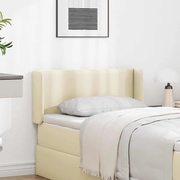 Orelha de Cabeceira Creme 40,5 x 40,5 x 4 cm PVC
