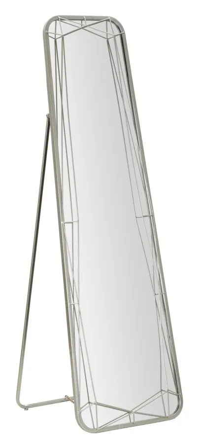 Espelho de Pé Silver 46x2-54x153 cm (Medida do Espelho 43x150 cm)