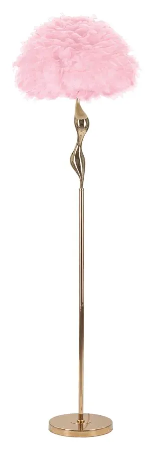 Lámpara de Pie Slim Rosa ø 50x165 cm