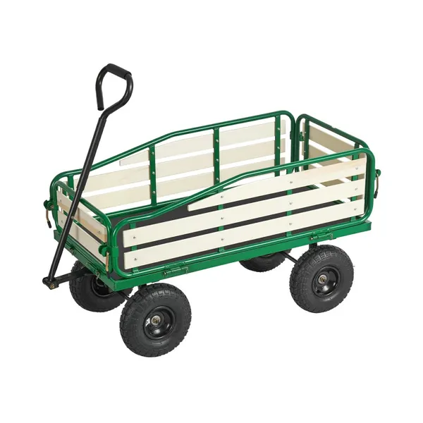 Carrinho de brincar dobrável 101 cm, até 250 kg, pneus todo-o-terreno