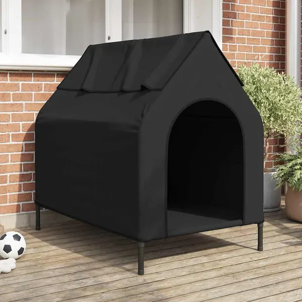 Casa para Pets Manual Preto 110 x 75 x 90 cm Aço