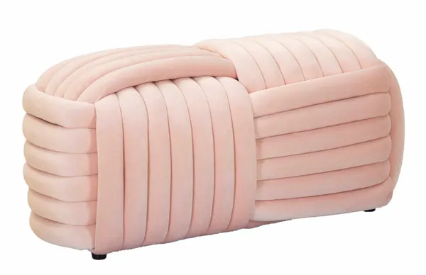 Banco Softy Rosa 90x45x45 cm