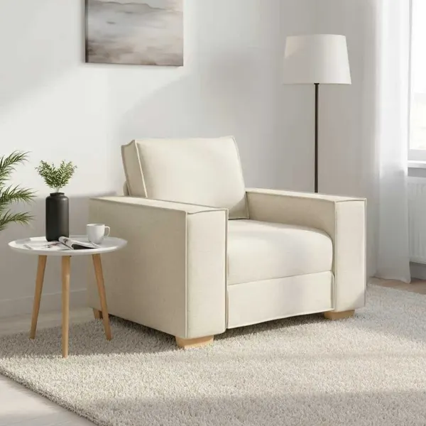 Sofá-cadeira de linho 100x78x84 cm