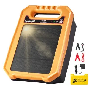 Energizador de Vedação Solar 0.3J 8 kV, alcance 3 km