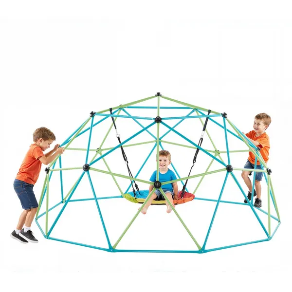 Domo escalada geométrico 305 cm, 453 kg, balanço