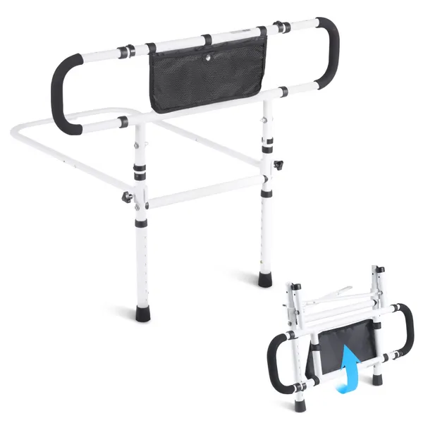 Protetor cama dobrável 180° 204,12 kg ajustável