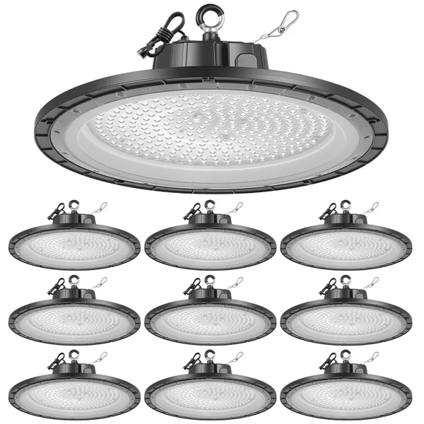 10 Luminárias LED 200W, 5000K, 30000LM, IP65