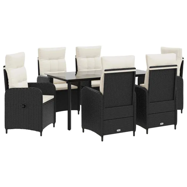 Conjunto de Mesa de Sofá com almofada com travesseiro 7 pcs