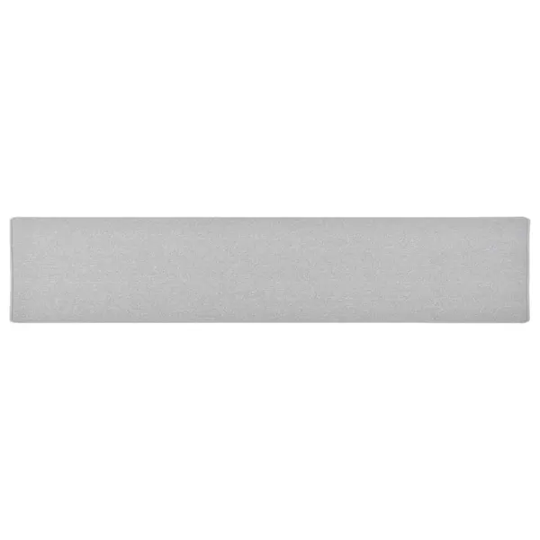 Tapete/passadeira 50x250 cm cinzento-claro