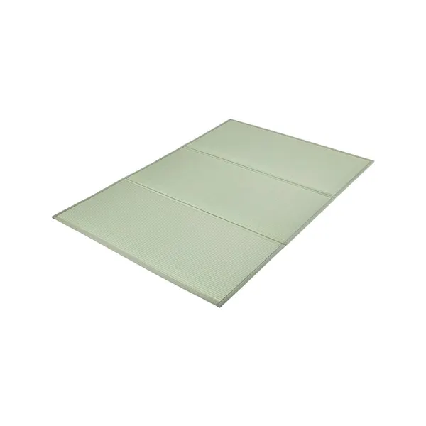 Colchão tatami dobrável rei relva natural com suporte
