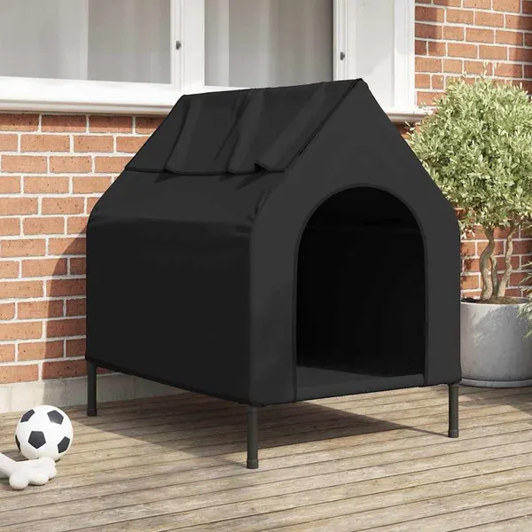 Casa para Pets Manual Preto 90 x 65 x 83 cm Aço